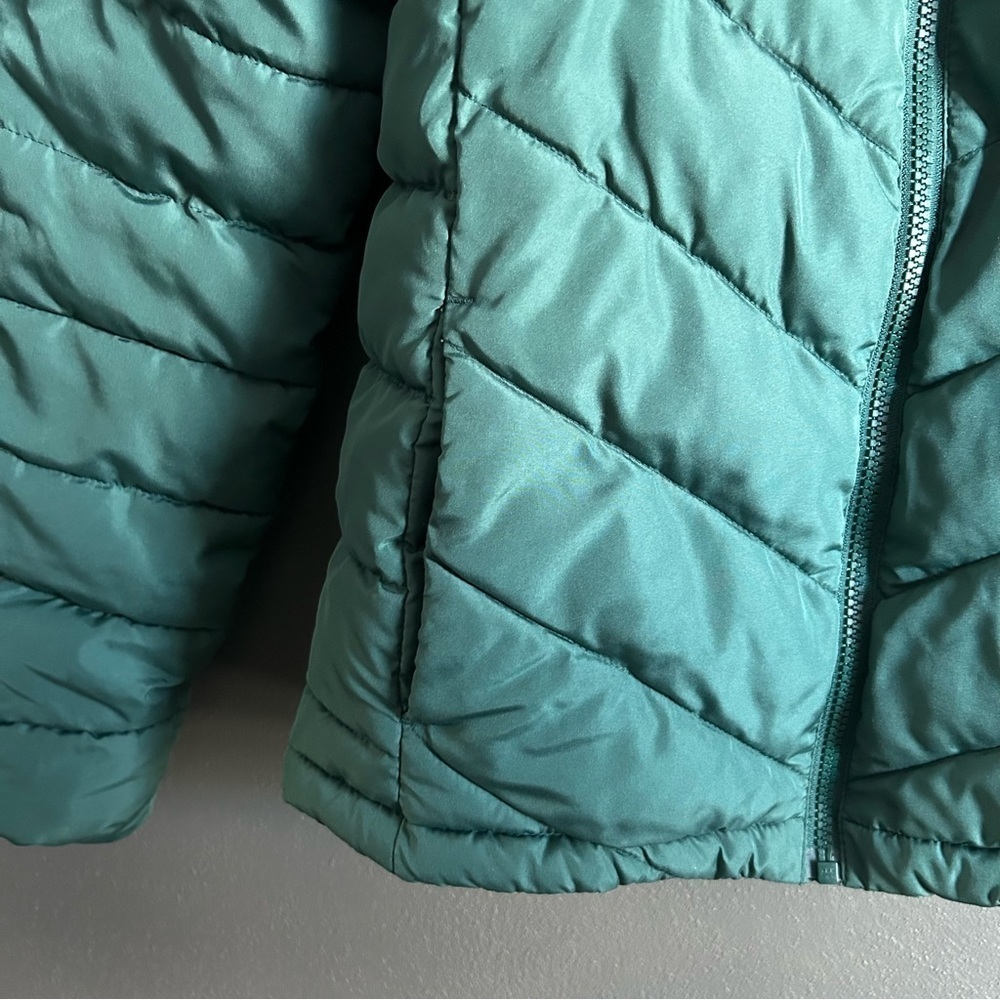 Gap Green Puffer Winter Jacket - image 4